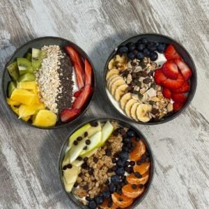 Bol de yogur natural