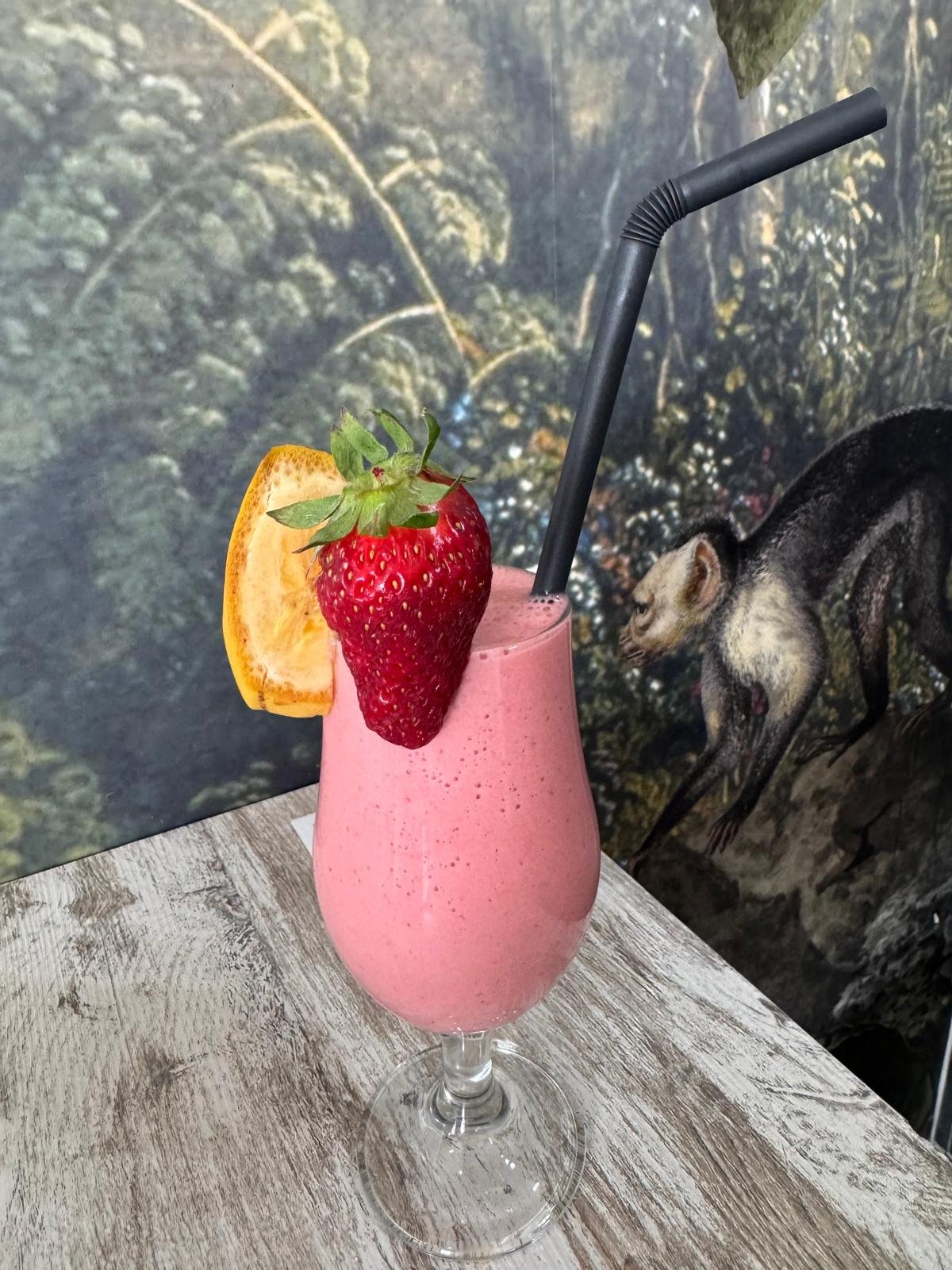 Batido de Fresa y Plátano Natural – Tanka’s